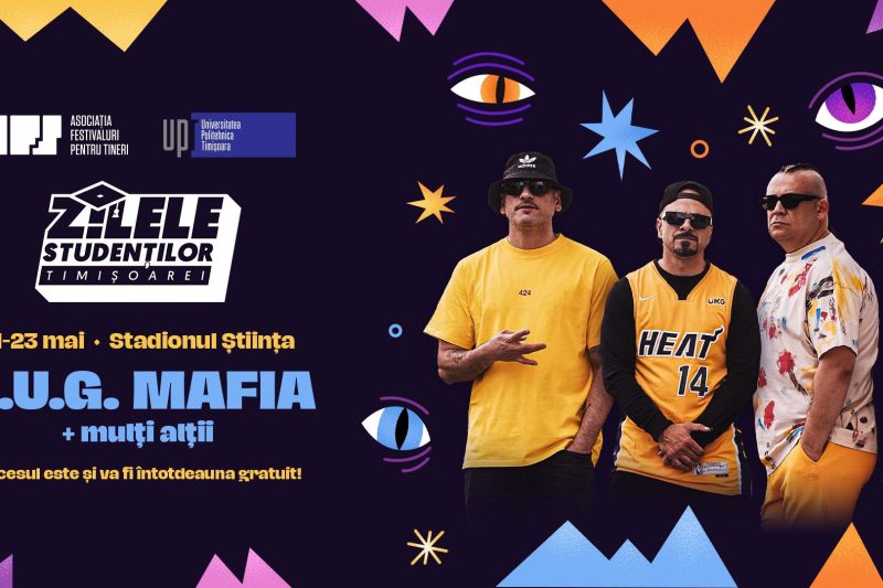 B.U.G. Mafia, headliner la ediția 2026 a Zilelor Studenților Timișoarei