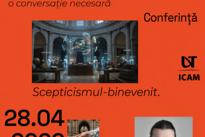 O nouă conferință ArheoTim la UVT – „AI și cunoașterea academică: o conversaţie necesară”